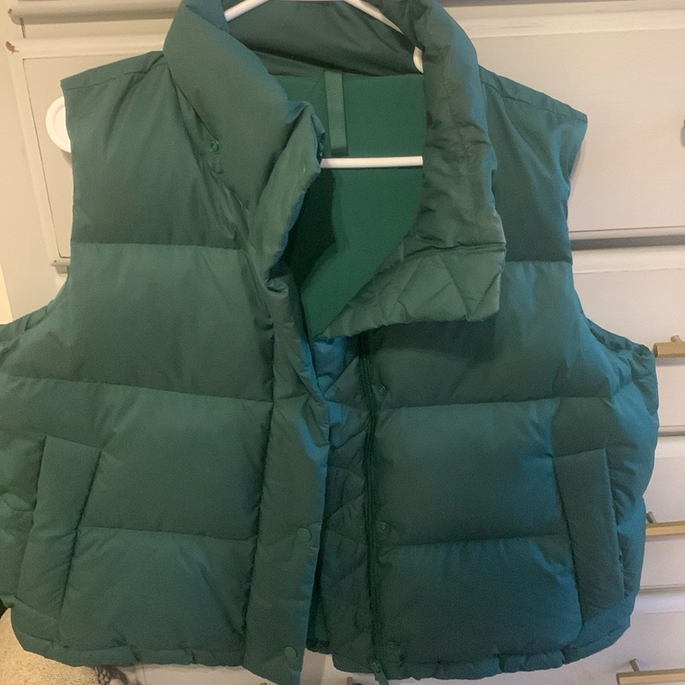 Lululemon Wunder Puff Cropped Vest